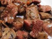 Ragout pavo vino tinto