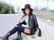 Leather stripes