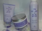 Linea corporal Violeta leche arroz