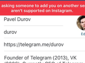 Instagram permite compartir otros perfiles redes sociales