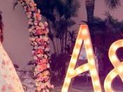→Letras Flores para Boda Romántica←