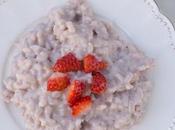 Risotto fresas. alle fragole