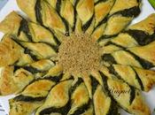 Girasol Hojaldre Relleno Espinacas Queso Untar