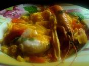 Fideos rape cigalas ......delicioso