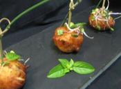Buñuelos bacalao, paso