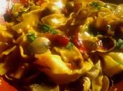 Lasagnete salsa berberechos ...........