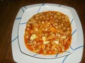 Potaje garbanzos arroz