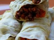 Rollitos carne picada