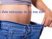 Dieta Relámpago Tres días: Adelgaza