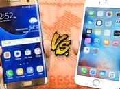 Galaxy iPhone comparativa velocidad