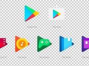 Google actualiza nuevos iconos apps contenido familia 'Play'