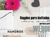 Regalos para Invitados. Ideas sencillas cost