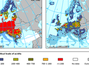Superación cargas críticas acidificación (Europa, 1980 2010)