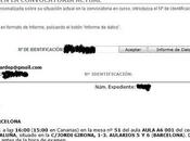 Lista oficial admitidos... lugar examen!