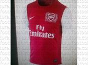 Camiseta local Arsenal; temporada 2011-2012