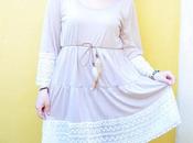 Boho style: Lace dress