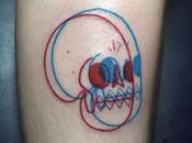 Estos tatuajes prácticamente saltan piel