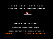 Primeras impresiones Heroes Rescue, curioso plataformas "AGD" para Amstrad
