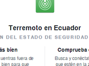 Facebook activó sistema alerta después sismo Ecuador