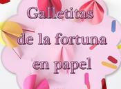 Como hacer galletitas fortuna papel