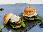 Mini hamburguesas cordero espuma yogur