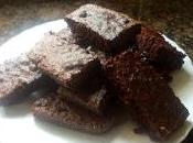 Brownies sanos harina integral toque almendras banana