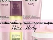 Cuidados corporales serum anticelulítico crema reafirmante nuxe body.