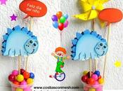 Dinosaurio dulces para niño paso