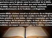 Imagen: Biblia producto Tradición Magisterio Iglesia.