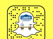 Estrategia creativa Lowes Snapchat