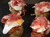 Alcachofas jamón