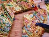 frittata espárragos verdes