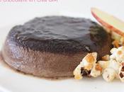 Flan chocolate Olla