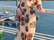 Vestido largo flores