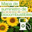 Mapa andaluz suministro biocombustibles otros combustibles limpios