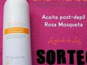 SORTEO MANDARA, aceite post-depil rosa mosqueta