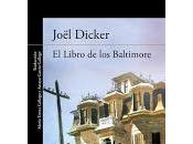 libro Baltimore. Joël Dicker