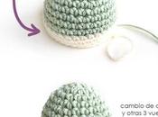 Conejito-huevo amigurumi Patron tutorial