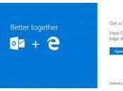 Utilizar Outlook.com publicidad Edge