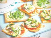 Receta Minipizzas verdura para personas
