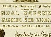 tradicional ceremonia anual lavado leones