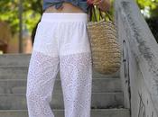 Emroidered pants
