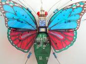 Insectos alados construidos componentes videojuegos computadoras