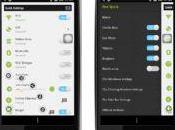 OneQuick, centro control barra lateral para Android...