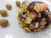 Salpicón pulpo langostinos