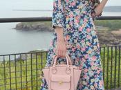 Vestido midi flores