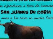 unas fiestas maltrato animal, manifestación Cáceres