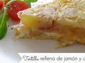 Diy-receta: tortilla patatas rellena jamón queso