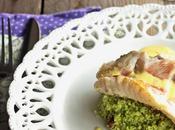 Cabracho, cuscus brocoli salsa azafrán
