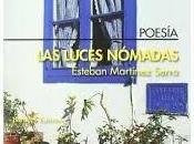 arte recordar: luces nómadas, poemario Esteban Martínez Serra